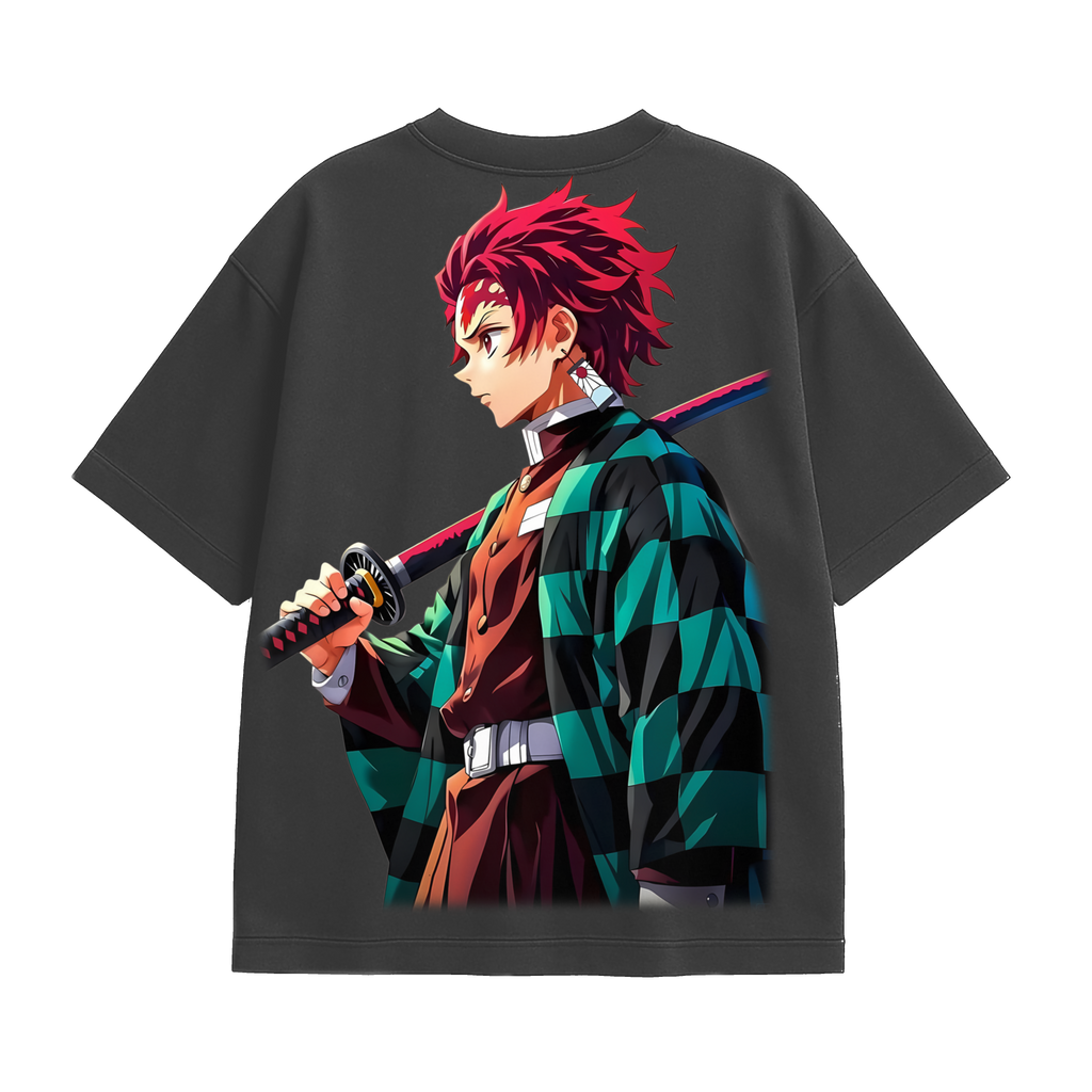 Camiseta Tanjiro – Estampado Premium