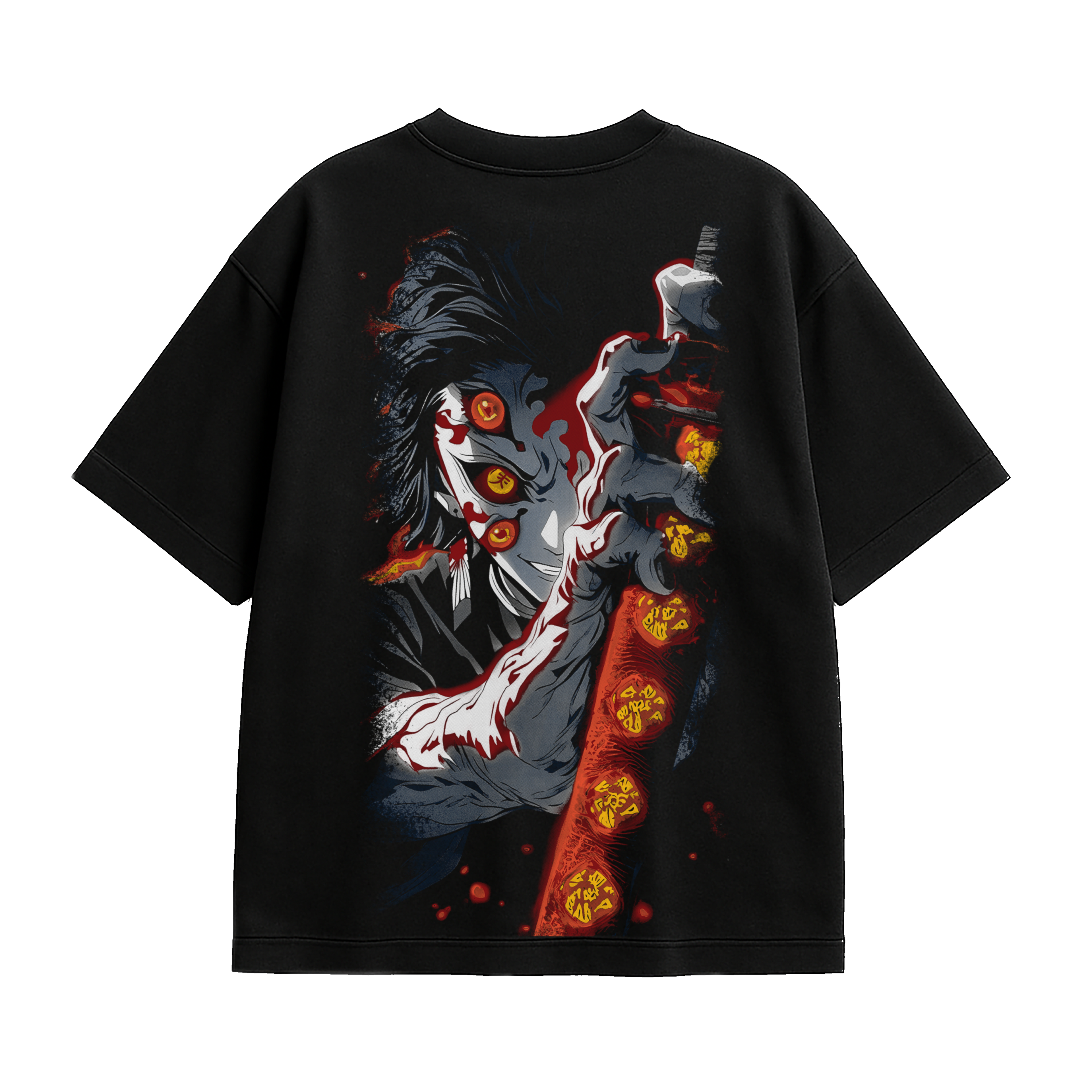 Camiseta Kokushibo – Estampado Premium