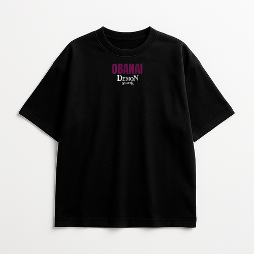 Camiseta Obanai Iguro – Estampado Premium