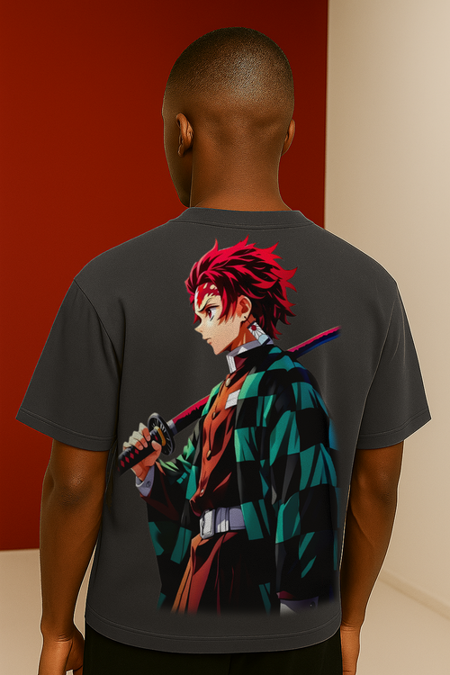 Camiseta Tanjiro – Estampado Premium