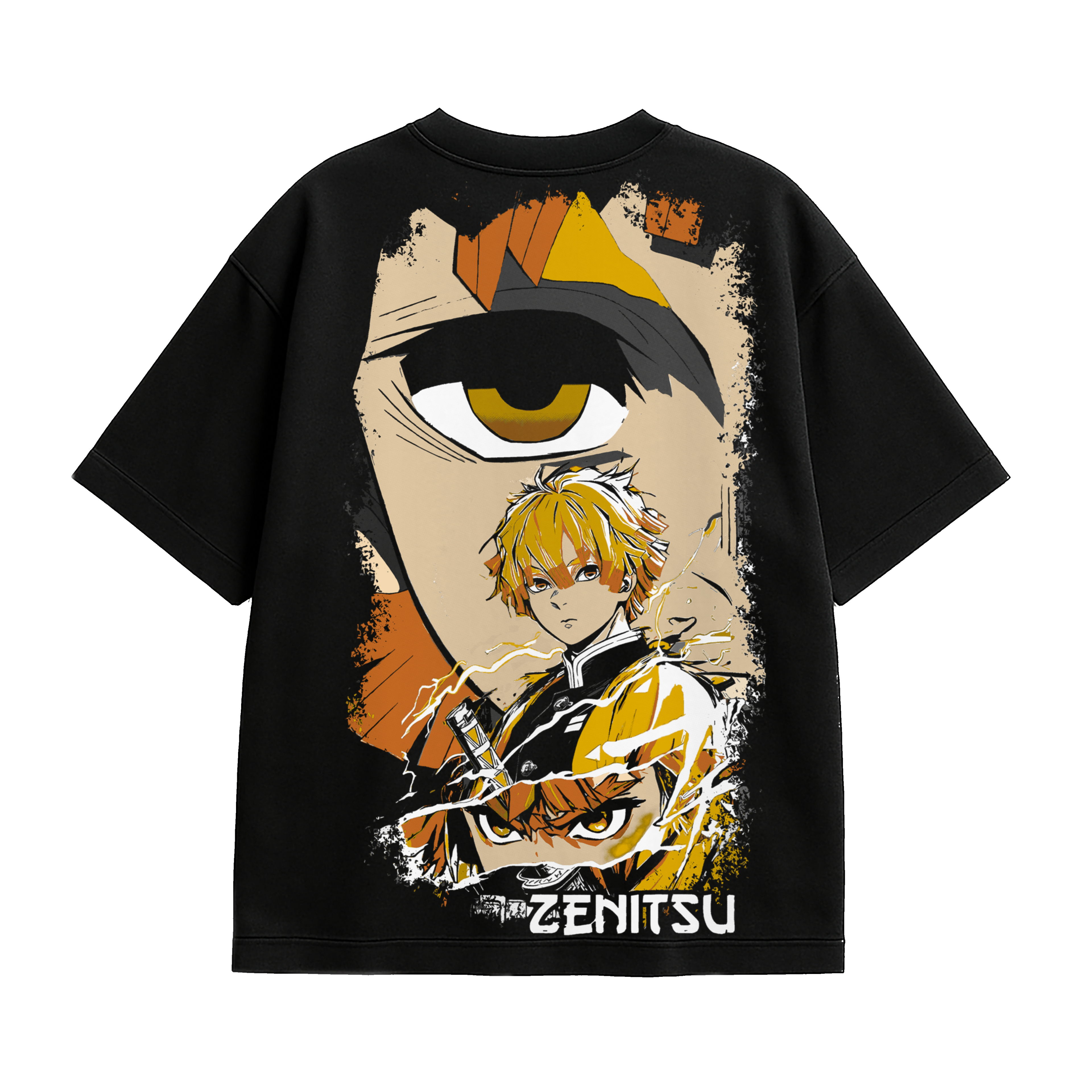 Camiseta Zenitsu – Estampado Premium
